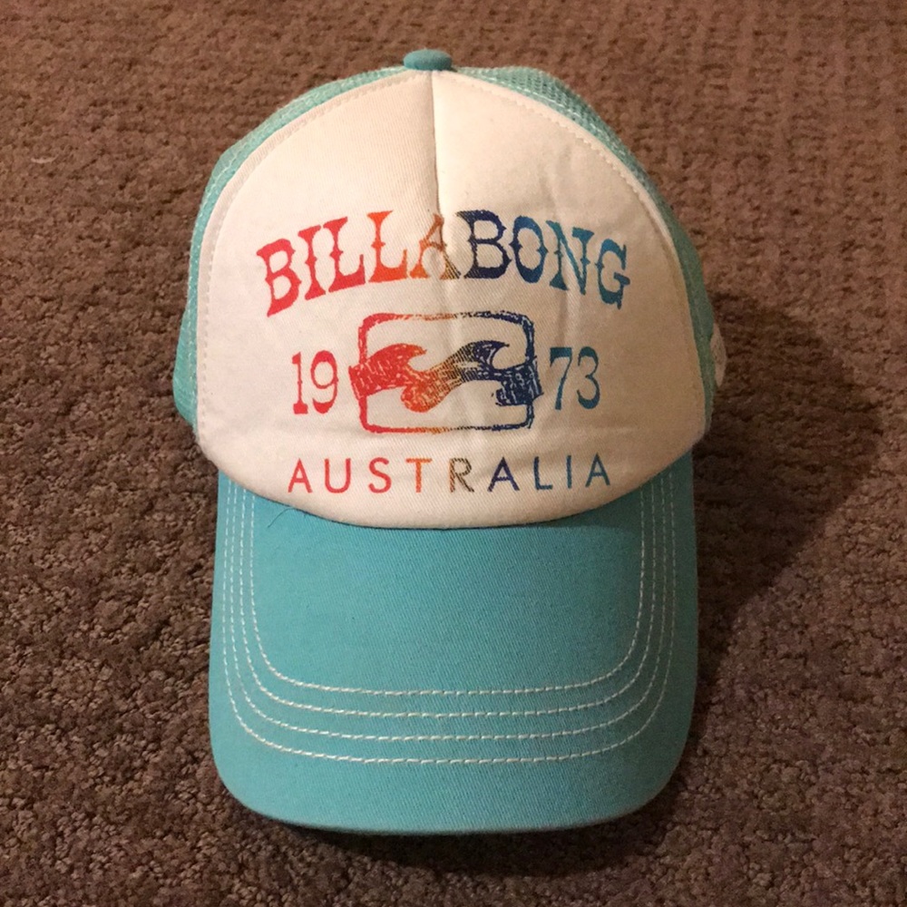 Teal Billabong Snapback